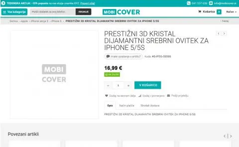 MobiCover - stran artikla