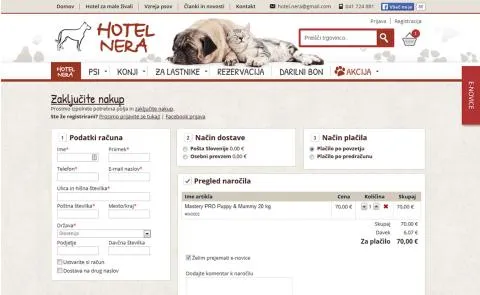 Hotel Nera zaključek nakupa