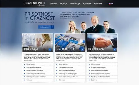 Brandsupport Slovenija vstopna stran