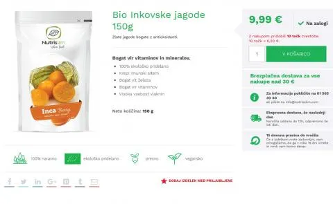 Nutrisslim - stran artikla