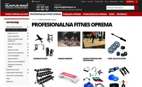 Olimpus-shop katalog artiklov