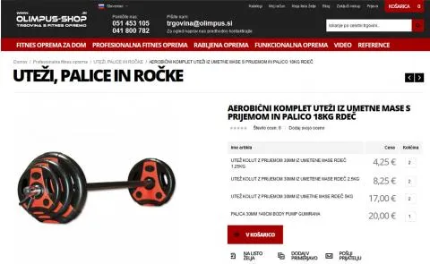 Olimpus-shop stran artikla