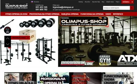 Olimpus-shop vstopna stran