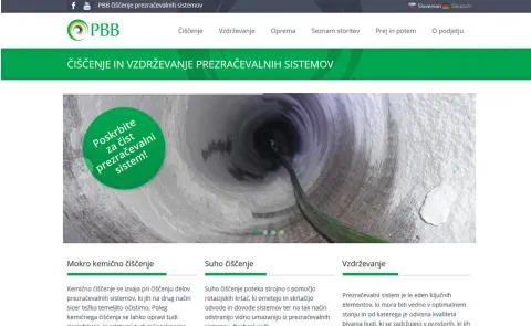 PBB, popravilo in storitve d.o.o. - vstopna stran