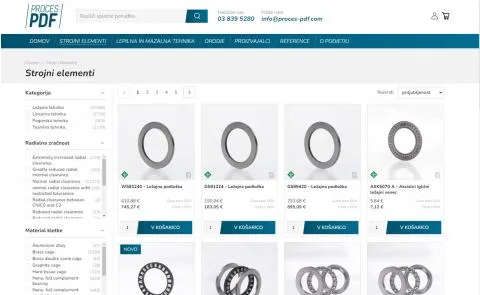 Proces PDF filtriranje na kategoriji