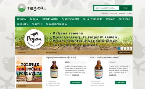 Regica vstopna stran 