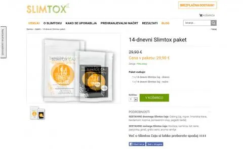 Slimtox stran artikla
