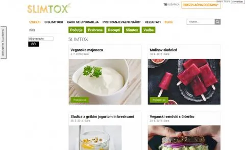 Slimtox prikaz blog objav