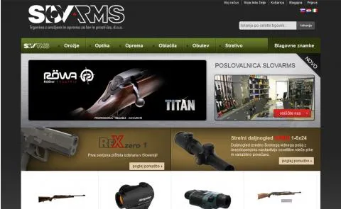 Sloarms - vstopna stran