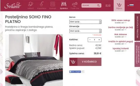 Svilanit stran artikla