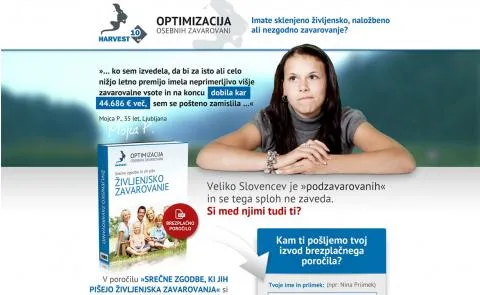 Zavarovanja vstopna stran