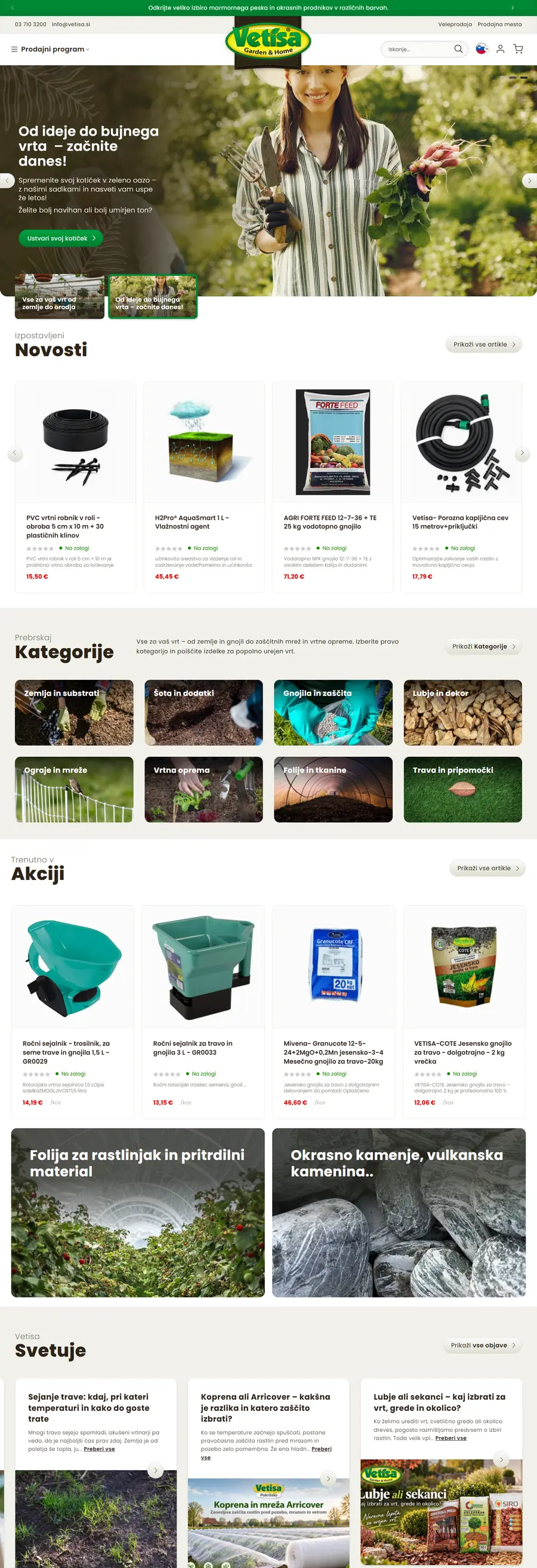 Vetisa online store
