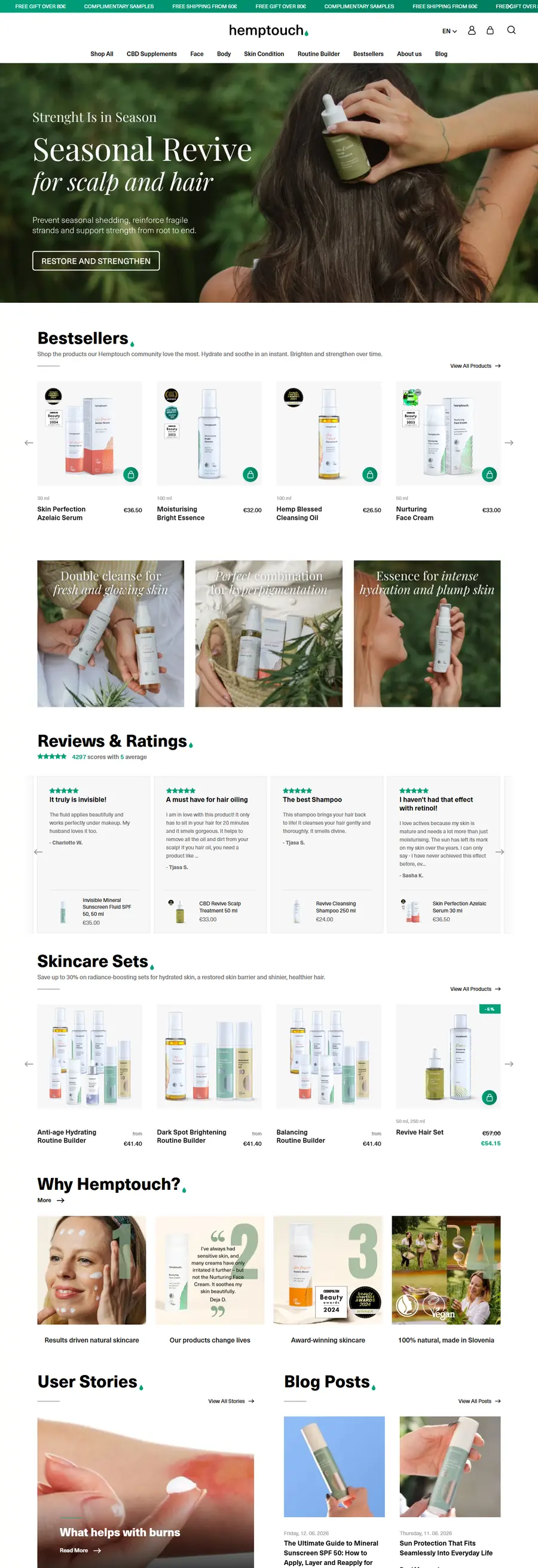 Hemptouch online store