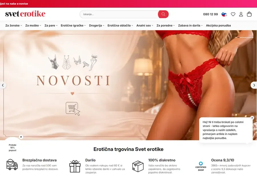 Svet erotike online store