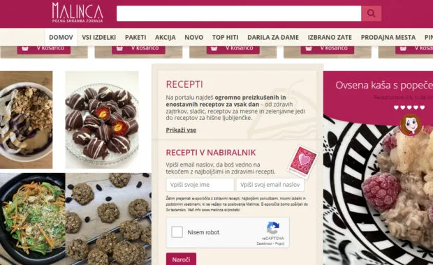Email marketing according to Malinca