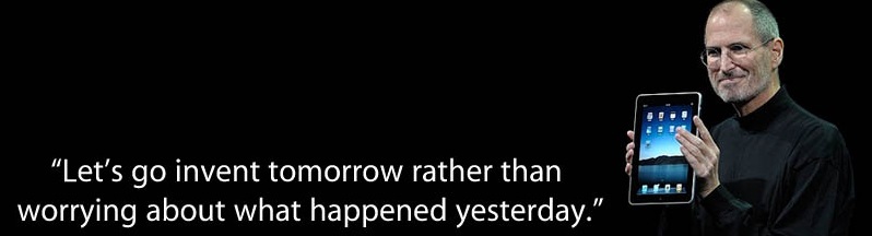 From the book 'Thoughts of Steve Jobs'