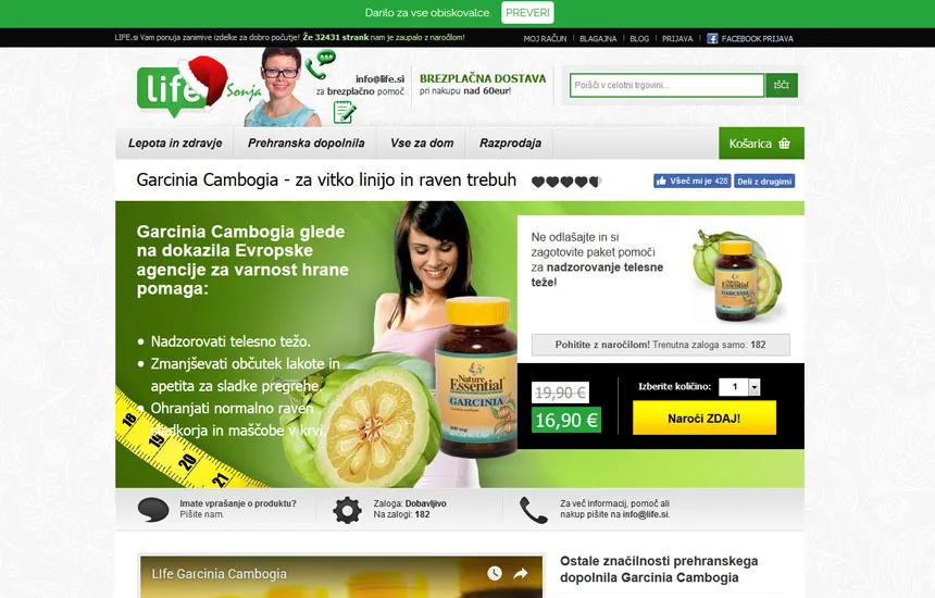 Turnkey online store sale (Life)