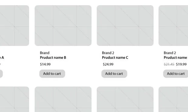 Online store – Category page