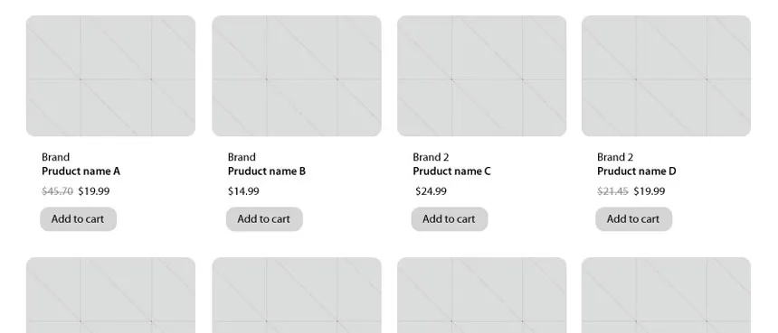 Online store – Category page