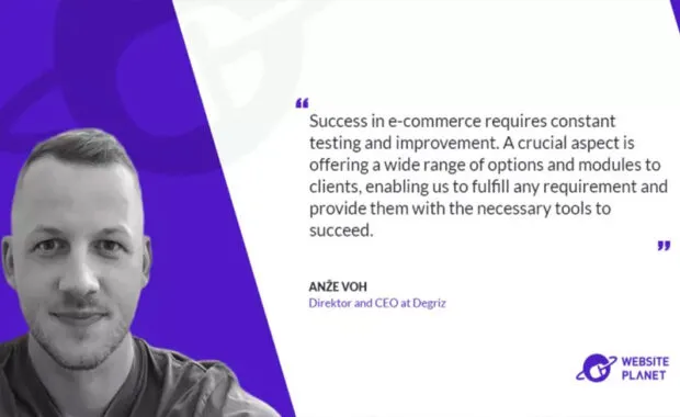 Interview: From web developer to e-commerce leader: Anže's journey with Degriz